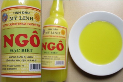 Sữa ngô không phải từ ngô!